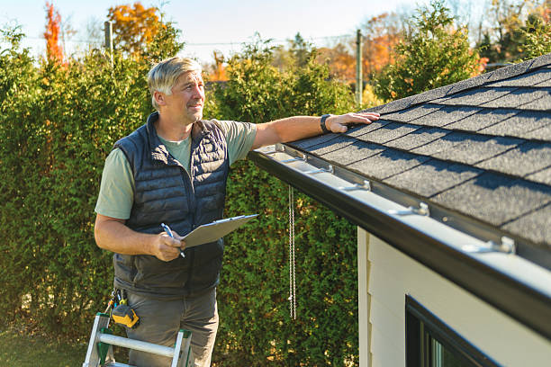 Professional Roofing technician working in Burton, SC